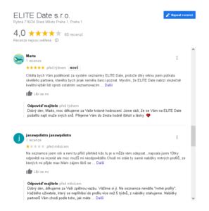 Recenze EliteDate – ceny, reálné zkušenosti mužů i žen